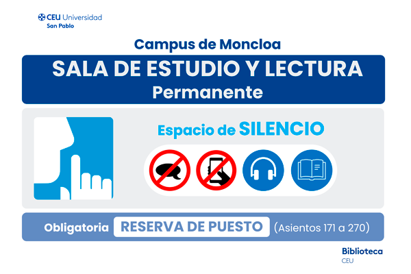 Nueva sala de estudio Biblioteca CEU Moncloa
