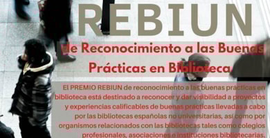 VII Premio REBIUN- Reconocimiento Buenas Prácticas en Biblioteca