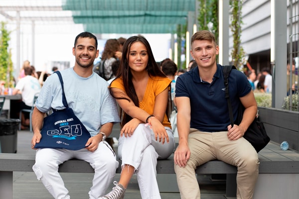 Estudiantes en la Universidad CEU San Pablo