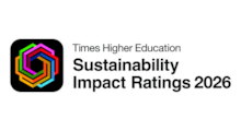 Logo Times Higher Education Sustainability Impact Ratings