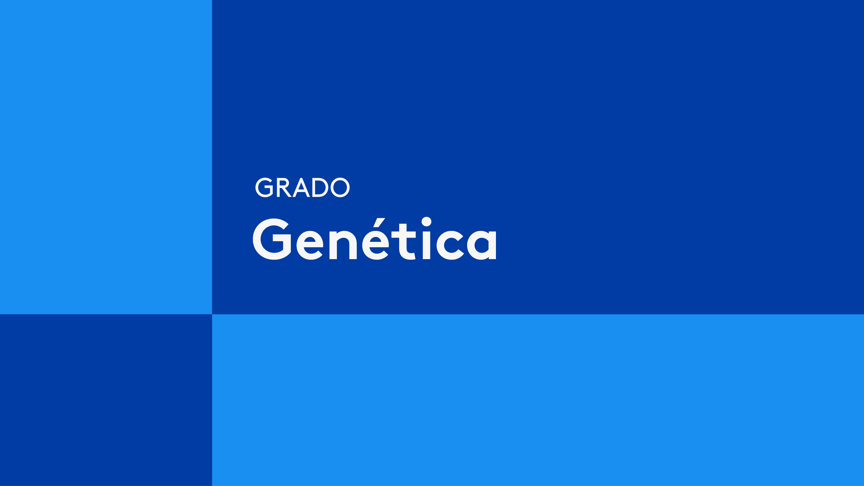 Portada vídeo Grado en Genética Universidad CEU San Pablo