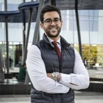 Cástor Gómez Apolinario estudiante de máster