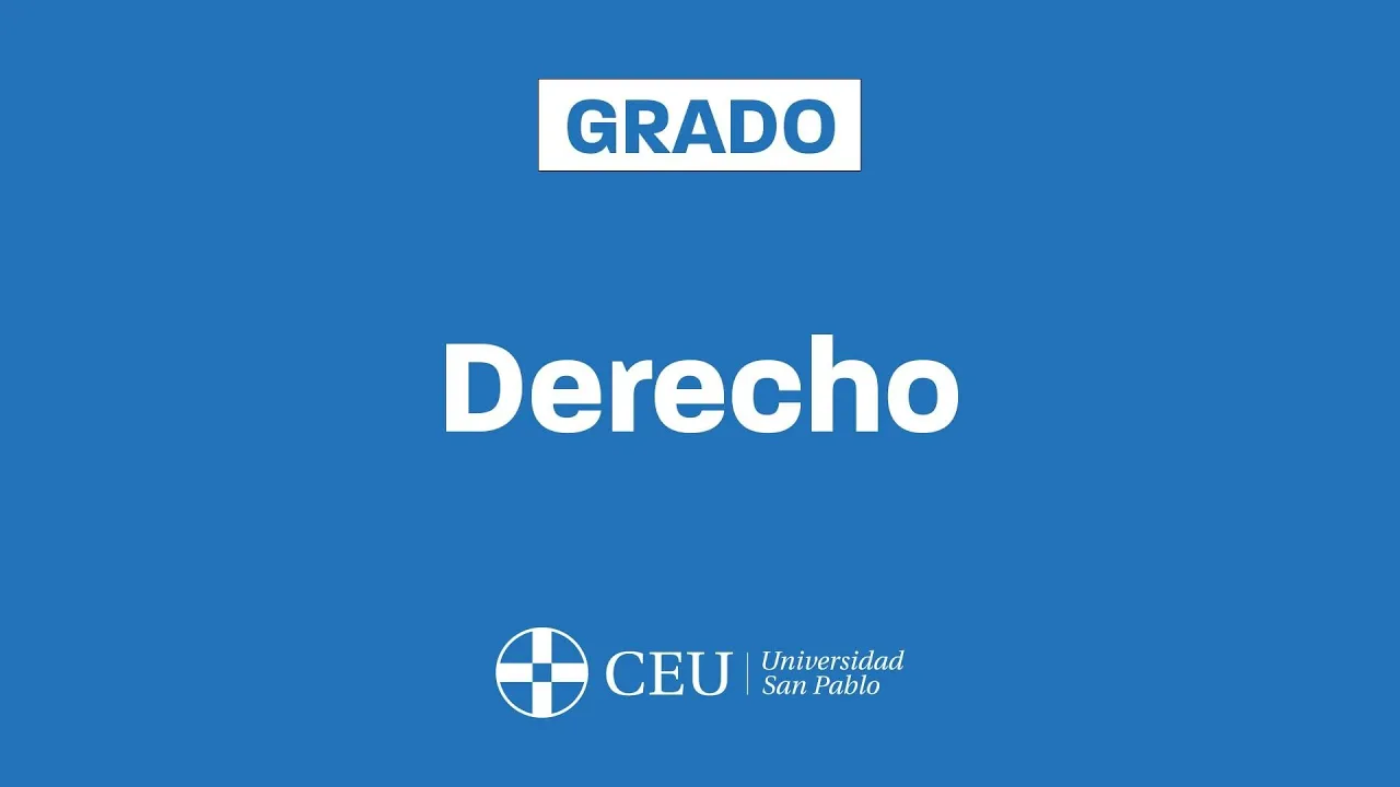 Portada video Grado en Derecho Universidad CEU San Pablo