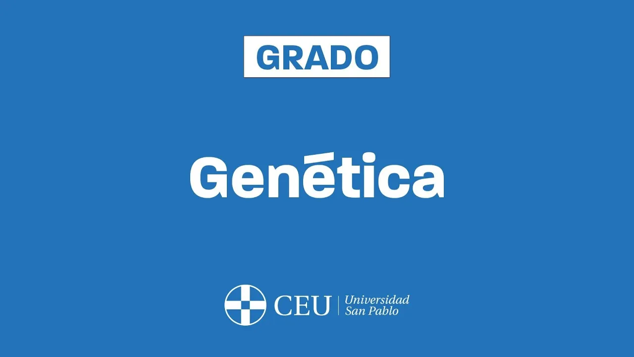 Portada vídeo Grado en Genética Universidad CEU San Pablo