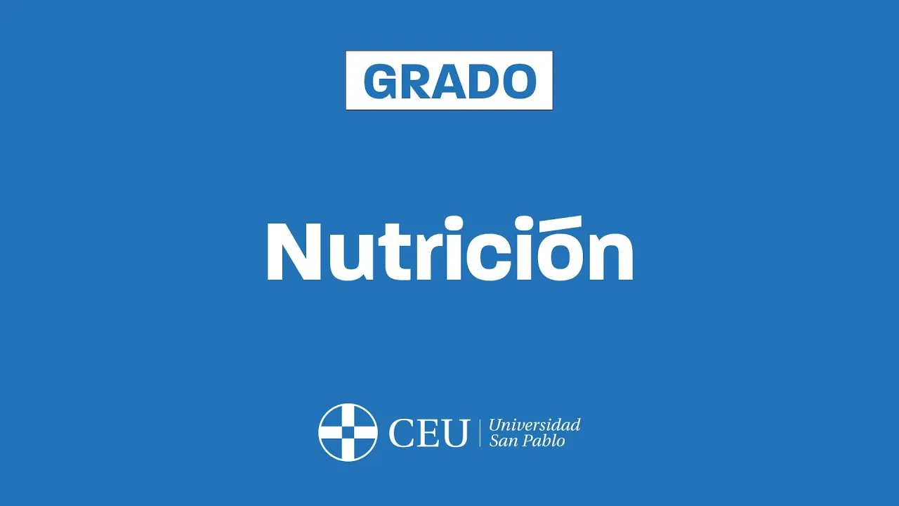 Presentación vídeo Grado Nutrición
