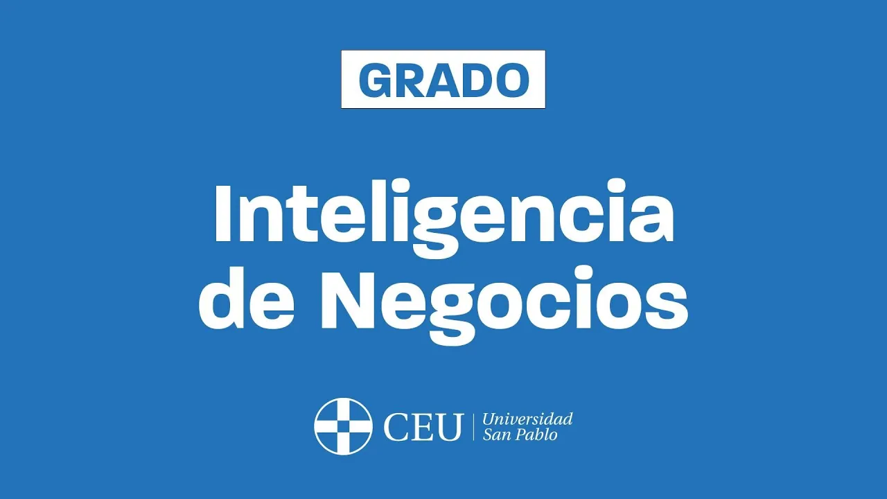Portada video grado inteligencia de los negocios