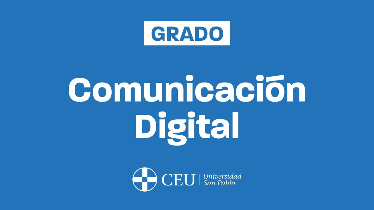 Video presentación del Grado en Comunicación Digital CEU San Pablo