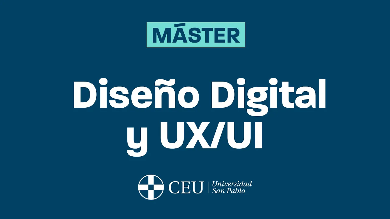 Máster en Diseño Digital y UX/UI