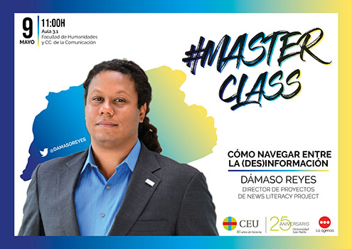 Imagen - Curso 2019-2020 - #MasterClass - Dámaso Reyes