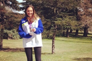 La alumna Leticia García, campeona del Circuito Universitario de Cross