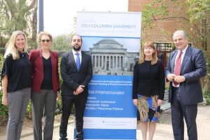 Profesores de Columbia imparten clases en la Facultad de Humanidades 