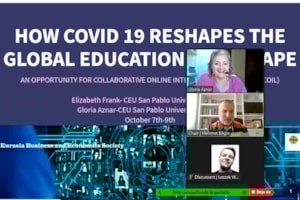 Representación de la CEU USP en el 33 congreso de European Business and Economics Society