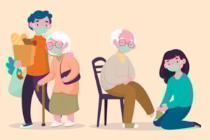 Estar presente para quien sufre en momentos de adversidad