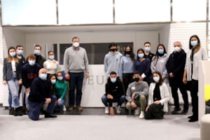 Alfonso Reyes visita a nuestros deportistas de élite