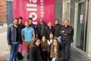 Alumnos y profesores en Inholland University