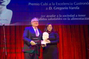 Gregorio Varela, premiado por fomentar hábitos saludables en la alimentación