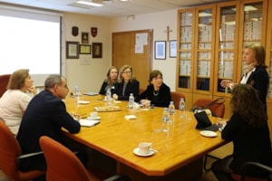 El equipo rectoral se reúne con la responsable del CEMBIO