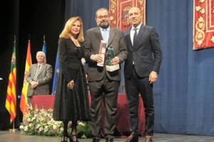 Alfonso Bullón de Mendoza, galardonado en Castellón 