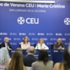 Robles, Núñez Feijóo, Abascal, Aznar, Martínez-Almeida y Perelló, en los II Cursos de Verano CEU – María Cristina - 18208