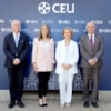 Robles, Núñez Feijóo, Abascal, Aznar, Martínez-Almeida y Perelló, en los II Cursos de Verano CEU – María Cristina - 18209