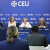 Robles, Núñez Feijóo, Abascal, Aznar, Martínez-Almeida y Perelló, en los II Cursos de Verano CEU – María Cristina - 18210