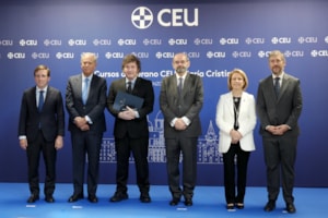 Javier Milei inaugura los Cursos de Verano CEU-María Cristina