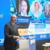 Presidente del Senado hablando en Foro CEU