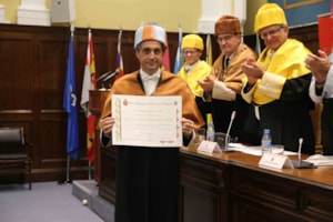 Pablo Campos, académico de número de la Real Academia de Doctores de España
