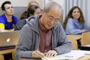 Masashi Wakasugi, nuestro ""joven"" alumno japonés de 62 años