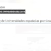 ranking universidades españolas el mundo
