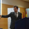 alumno en torneo de debate