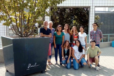 Maria Garcia alumnos profesores Universidad Lausanne