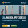 convocatoria global conference environmental taxation