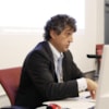 Pablo Campos hablando
