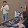 mesa de control dia mundia de la radio