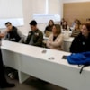 Jesus Paul y alumnos internacionales