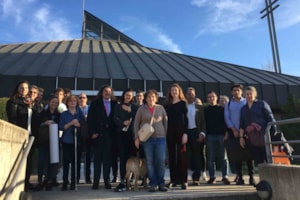 Alumnos de Arquitectura y voluntarios de la ONCE diseñan juntos escuelas para invidentes