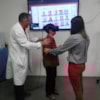 Representantes Universidad Amherst Realidad virtual