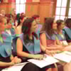alumnos alegres graducacion Master CEU