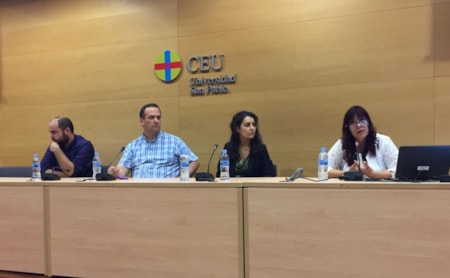 mesa ponentes jornada discapacidad CEU