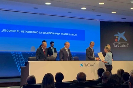 Entrega Premio La Caixa