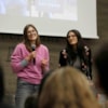Louise Marliere y María Diaz 