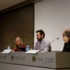 Mesa redonda conferencia Salon Grados