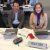Pedro Linares y Marta Villar