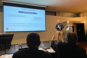 David Baeza participa en el congreso anual del Grupo Español de Fotobiología