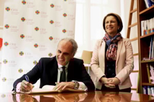 Encuentro con el consejero de Sanidad de la Comunidad de Madrid