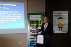 Javier Morillas participa en un seminario de la Comisión Europea en Oporto 