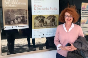 Rachel Bullough en la Universidad Lusófona de Lisboa