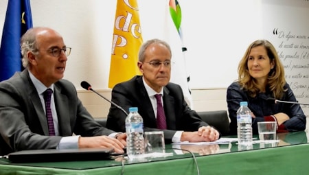 Jesús Gascón, Marta Villar y Javier Tello