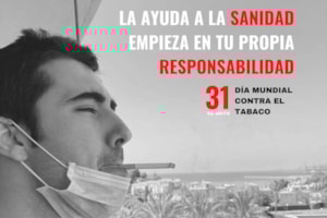 Alumnos de enfermería elaboran una campaña para frenar el consumo de tabaco 